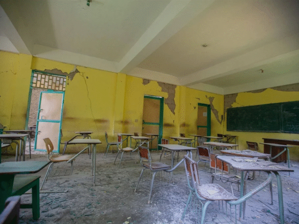 Reconstruction d'une école